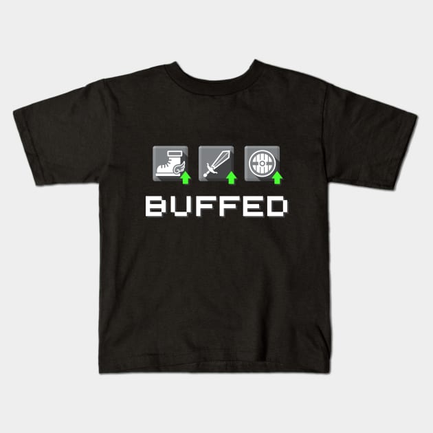 Buffed Kids T-Shirt by GraphicsGarageProject